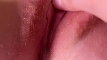 AmyHide's Step Bro Devours Her Virgin Red Hair Pussy in POV