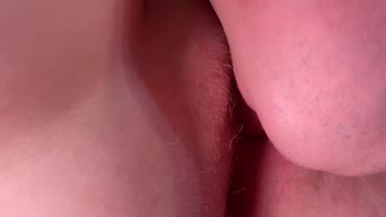 AmyHide's Step Bro Devours Her Virgin Red Hair Pussy in POV