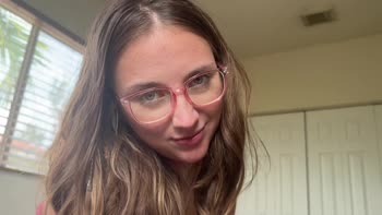 Macy Meadows' Step Sister Surprise: Teen (18+) Nerd's POV Creampie