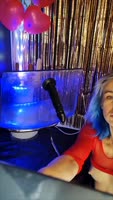 Dina-light's Sassy Solo: Fishnet Frenzy & Dripping Wet Squirt