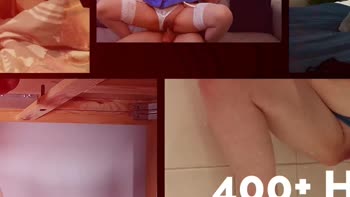 British Teen (18+)'s Teasing Stocking Show: Play Along!