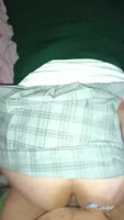 Naughty Latina Teen (18+)'s First Anal Encounter Fills Her Uniform