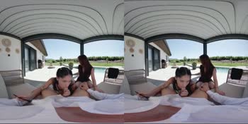 Little Caprice's Colombian Seduction: POV Blowjob & Steamy FFM