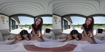 Little Caprice's Colombian Seduction: POV Blowjob & Steamy FFM