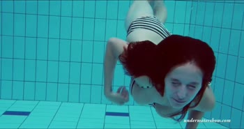 Russian Teen (18+)'s Underwater Tease
