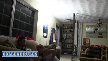 COLLEGE RULES - College Girls Shoot Some Of The Hottest Footage As They Search For Fuck