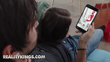 REALITY KINGS - Lucky Fate Goes To Jazlyn Ray's Room To Fuck Her And Almost Get Caught By His GF