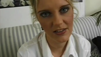 Hot blonde need a big cock in the ass!
