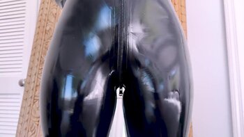 Mick Blue's Latex Affair: Arabelle Raphael's Tattooed Tits & Ass in POV Action