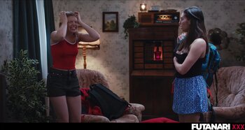 Agatha Vega & Blond Bombshells in Sensual Shemale Lesbians Threesome