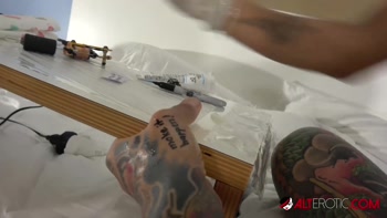 Tattooed Beauty Mara Martinez Rides Hard Dick in Reverse Cowgirl