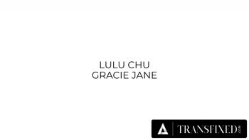 Gracie Jane Seduces Petite Lulu Chu in Steamy Transfixing Encounter