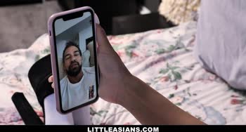 Petite Asian Teens (18+) Threesome With Professor