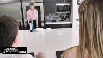 Busty Teen (18+) Bunny Colby's Taboo Tryst With Stepbro