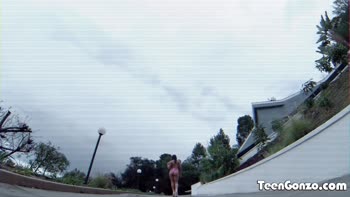Abella Danger's Rough Ride: Teen (18+) Blonde Satisfied by Two Men
