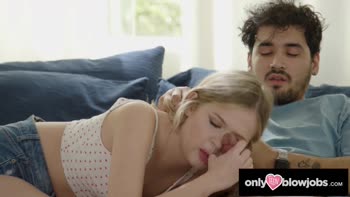 Coco Lovelock's Sweet Step Sibling Seduction: POV Blowjob Delight