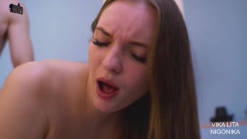 Vika's Sizzling School Seduction: A Blowjob to Remember