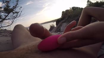 Juicy July's Beachside Trio: Outdoor Handjobs and French Frenzy