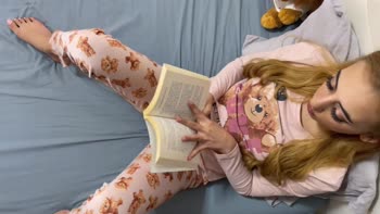 Tiny Blonde Cheerleader's Hot Handjob Ignored