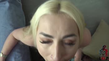 Lisi Kitty's POV Blowjob Delight: Petite Babe Sucks Small Cock to Cum