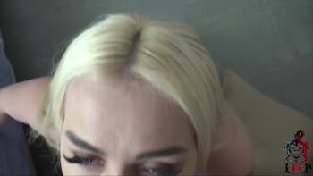 Lisi Kitty's POV Blowjob Delight: Petite Babe Sucks Small Cock to Cum