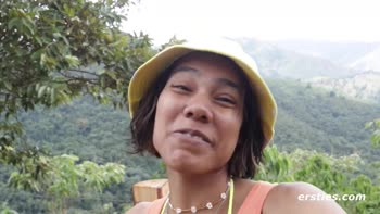 Caroline's Sizzling Solo Session: A Brunette Babe's Masturbation Mastery