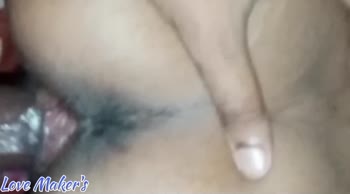 Rubi000's Desi Debut: Shared Wife's Small Tits Blowjob & Handjob