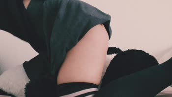 Mycherrysnowplow's Kawaii Ride: Jumping Dick & Cum in Skirt