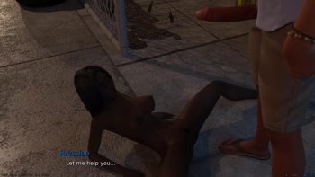 feedbackpositive - Blonde Teen (18+)'s Public Pleasure: Caught by Parents in Raunchy Street Romp