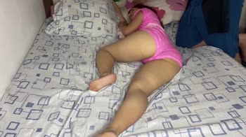 Bibirabbit's Late Night Surprise: Stepdaughter's Hot, Homemade Debut