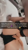 Celinecesco69 - Teen (18+) Cheats On Boyfriend With Personal Trainer in Sizzling Gym Sexting Compilation