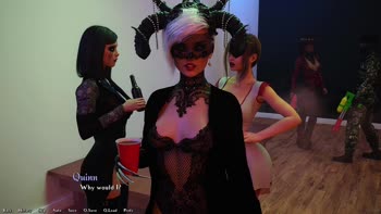 AVN Teller's Naughty Adventure in Being a Dik Visual Novel
