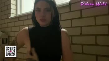 PolinaWild's Sultry Solo: Big Tits, Dildo Fun & Hot Rhythms