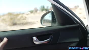 Peter King - Stranger's Surprise Ride: Aubree's Big Boobs and POV Action