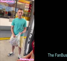 Redhead FanBus Frenzy: Johnny Love's Naughty Ride