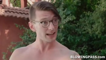 Rachael Cavalli's Busty Blonde Blowjob Bonanza