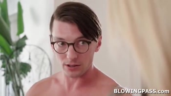 Rachael Cavalli's Busty Blonde Blowjob Bonanza