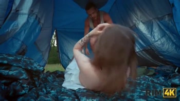 RIM4K. Swap wives, mutual rimming and anal fuck in the forest