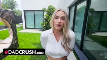 Caring Step-Dad Teaches Mega Hot Step-Daughter How To Avoid An Unwanted Pregnancy - With Anal Sex!