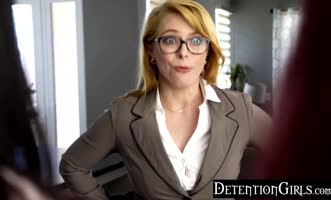 Milana Ricci - When Admins Disappear, Brunette Lesbians Unleash their Frenzy