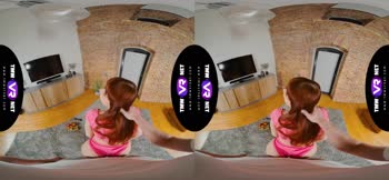 Julia Red's VR Banana Bonanza: Reverse Cowgirl Creampie Fun