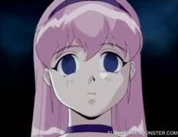 Pink-Haired Anime Babe's Big Tit Pounding