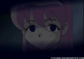 Pink-Haired Anime Babe's Big Tit Pounding