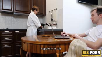 Nikki Hill's Stepbrother Seduction: Russian Blonde Handjob & Blowjob