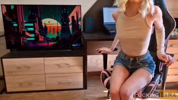 Fucking Lina's Secret Life: Blonde Babe's POV Blowjob & More!