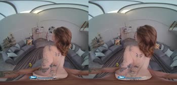Eden Ivy's Tattooed Teen (18+) Body Craves Deep Dick in VR POV Anal