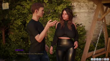 adultvisualnovels - Brunette Babe's Erotic Visual Novel Adventure