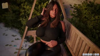 adultvisualnovels - Brunette Babe's Erotic Visual Novel Adventure