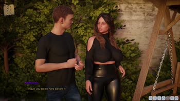 adultvisualnovels - Brunette Babe's Erotic Visual Novel Adventure