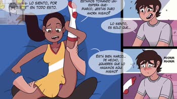 Makiisend's Explicit Threesome Escapade: Cheerleader, Stepsister & Marco